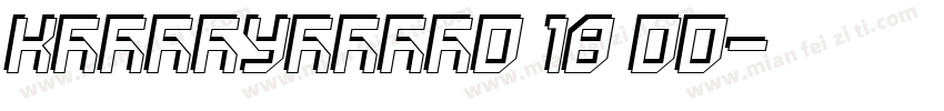KSHSBUMPBO0 18 00字体转换